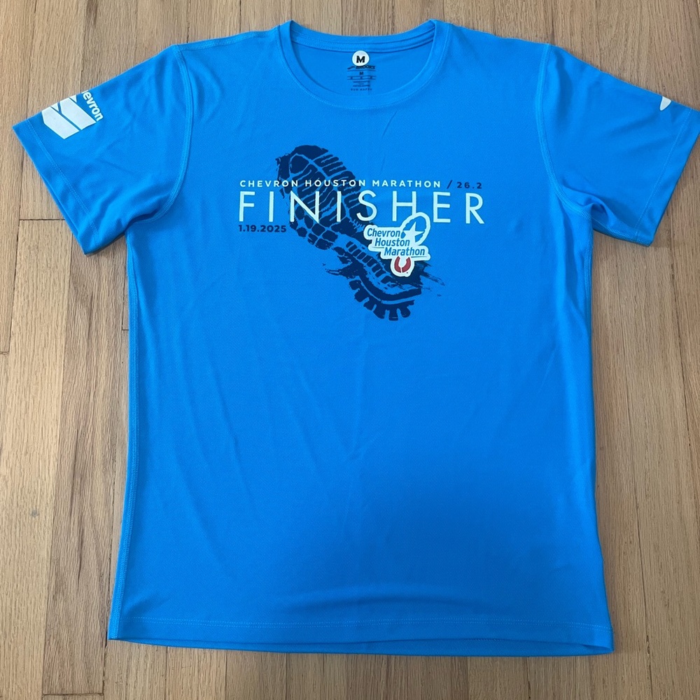 2025 Brooks Houston Marathon Finisher Shirt